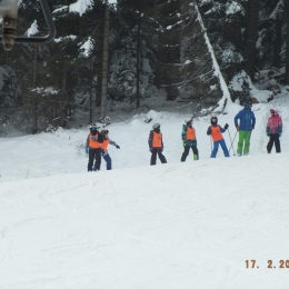 Podhalanin na nartach