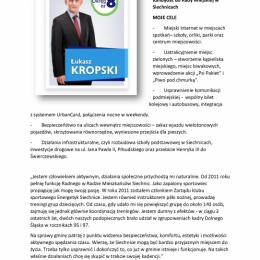  Łukasz Kropski - Kandydat do Rady Miejskiej w Siechnicach
