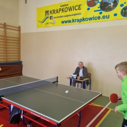 02.12.2023 r. - IX otwarty mikołajkowy turniej tenisa stołowego o Puchar Burmistrza Krapkowic