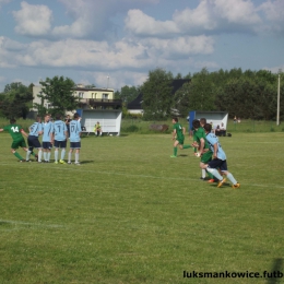 BŁĘKITNI PRZECZA 1:3 MAŃKOWICE 25.05.2015