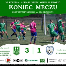 VII kolejka - Liwocz Brzyska vs LKS Skołyszyn 15.09.2024