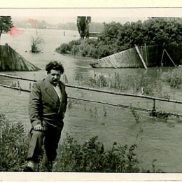 boisko ul. Graniczna - powódź 1958 