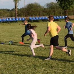 Pierwszy trening orlików.