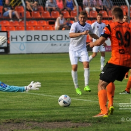 MKS Kluczbork - Chrobry Głogów 0:3, 22 lipca 2017