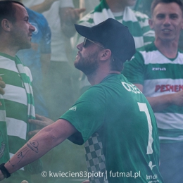 Baraż: Orzeł Myślenice - Zieleńczanka Zielonki 3:0 [fot. Piotr Kwiecień Futbol - Małopolska]