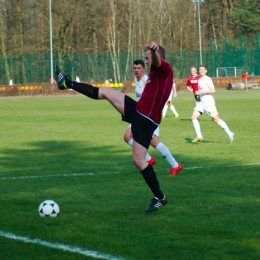 W meczu 16. kolejki Płockiej Ligi Okręgowej, pierwszym po zimowej przerwie, seniorzy Mazura Gostynin pewnie pokonali ULKS Ciółkowo 5:0.