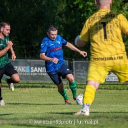 Baraż: Orzeł Myślenice - Zieleńczanka Zielonki 3:0 [fot. Piotr Kwiecień Futbol - Małopolska]