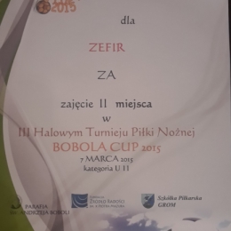 BOBOLA CUP 2015