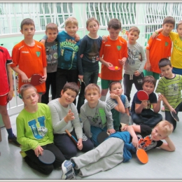 Mikołajkowy Turniej Tenisa Stołowego dla dzieci z klas I - III