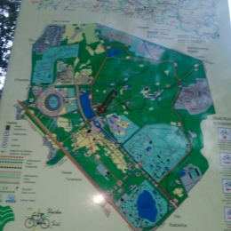 Plan Parku Śląskiego