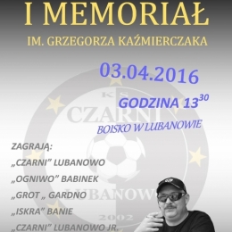 I edycja Memoriału im. Grzegorza Kaźmierczaka