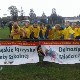 Sztafetowe biegi przełajowe w Olszynie