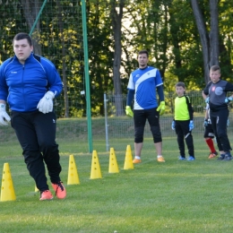 Trening bramkarzy Pogoni Lwówek