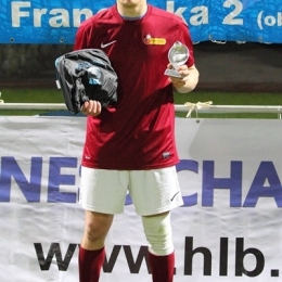 Najlepszy piłkarz "DECATHLON Business Champions League" - Marcin Winciersz (Biedronka Team)