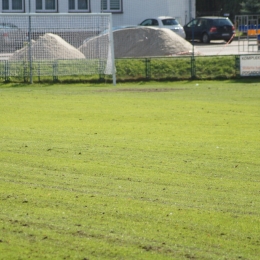 Prace na Stadionie Miejskim w Krobi