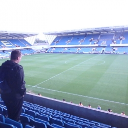 Już po meczu, ale my dalej na stadionie