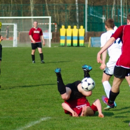 W meczu 16. kolejki Płockiej Ligi Okręgowej, pierwszym po zimowej przerwie, seniorzy Mazura Gostynin pewnie pokonali ULKS Ciółkowo 5:0.