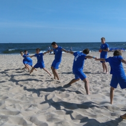 Trening na plaży
