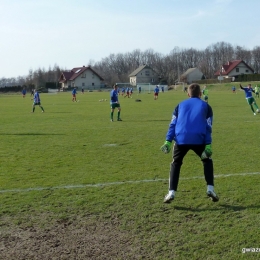 Gwiazda Skrzyszów - Przyszłość Rogów 25.03.2017r 1:1