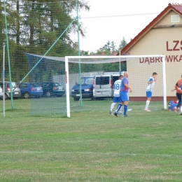 Sezon 2019/2020 01.09.2019r. kolejka 3: LZS Dąbrówka Górna - KS Szczedrzyk 2:1 (1:0)