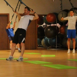 Trening seniorów Mazura w siłowni w Galerii Mazovia - Płock, 13.02.2017