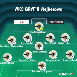 5 liga WKS GRYF II Wejherowo - Sztorm Kosakowo 5:2(4:2)
