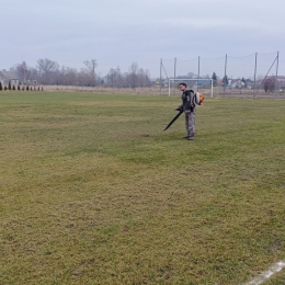 Wertykulacja płyty boiska na Stadionie Sportowym