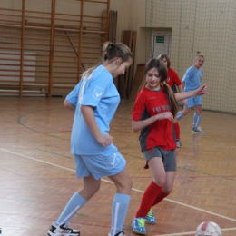 Halowa Liga Wojewódzka dziewcząt U-13 Górsk styczeń 2014