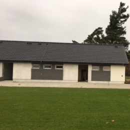 Budowa budynku klubowego - listopad 2017
