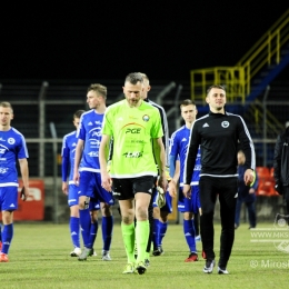 MKS Kluczbork - Stal Mielec 0:1, 4 marca 2017