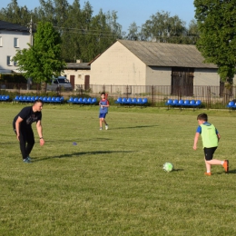 Pierwszy trening orlików.