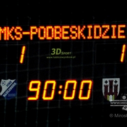 MKS Kluczbork - Podbeskidzie Bielsko-Biała, 1:1, 13 listopada 2016