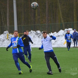 MKS Kluczbork - KKS 1925 Kalisz 1:1, sparing, 9 lutego 2017