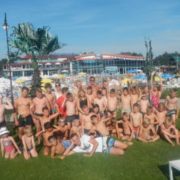 Latarnia , aquapark, mecz z pływakami