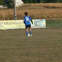 Sezon 2015/2016 30.08.2015r. kolejka 2: LZS Dąbrówka Górna - LKS Strzeleczki 3:2 (1:1)