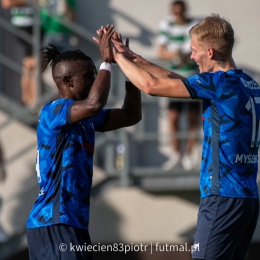 Baraż: Orzeł Myślenice - Zieleńczanka Zielonki 3:0 [fot. Piotr Kwiecień Futbol - Małopolska]