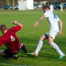 W meczu 16. kolejki Płockiej Ligi Okręgowej, pierwszym po zimowej przerwie, seniorzy Mazura Gostynin pewnie pokonali ULKS Ciółkowo 5:0.