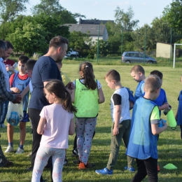 Pierwszy trening orlików.