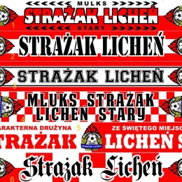 Pomóżmy wybrać szalik Kibica Strażaka Licheń Stary.