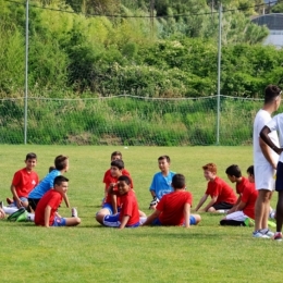 Obóz piłkarski w Hiszpanii.