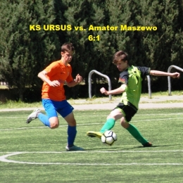 KS Ursus vs. Amator Maszewo, 6:1