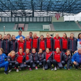 Trening reprezentacji Szwajcarii U-17 kobiet na stadionie Polonii