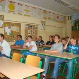 Trening sala nr 1 w G2 - analiza meczu z Piastem Gliwice