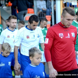 MKS Kluczbork - Olimpia Grudziądz 1:0, 10 października 2015