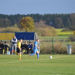 A-Klasa : Sezon 2018/2019 -  X kolejka : Czarni Rudzienice - Wel Lidzbark 1 : 0 fot. Mateusz Ferenc