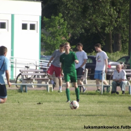 BŁĘKITNI PRZECZA 1:3 MAŃKOWICE 25.05.2015