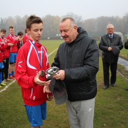 Awans juniorów młodszych Mazura

Zakończyli się rozgrywki Płockiej Ligi Juniorów Młodszych U-16. W ostatnim mecz Mazur Gostynin wygrał ze Zrywem Bielsk 6:1 i podopieczni trenera Arkadiusza Szulczewskiego cieszyli się z awansu do Mazowieckiej Ligi Juniorów