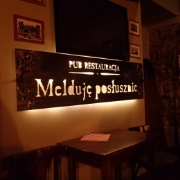 Melduję posłusznie!