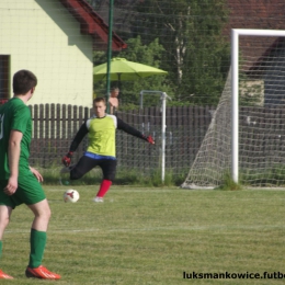 BŁĘKITNI PRZECZA 1:3 MAŃKOWICE 25.05.2015