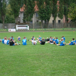 Trening boisko PWSZ , U 98 /00 - U 01/04 ;18 wrzesień 2013